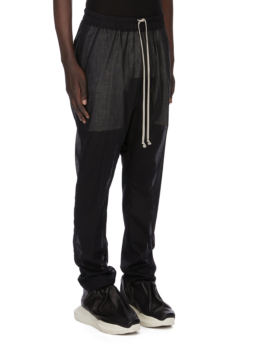 ※46 Rick Owens - Drawstring Long Trouser Drawstring Long in Green – SVRN