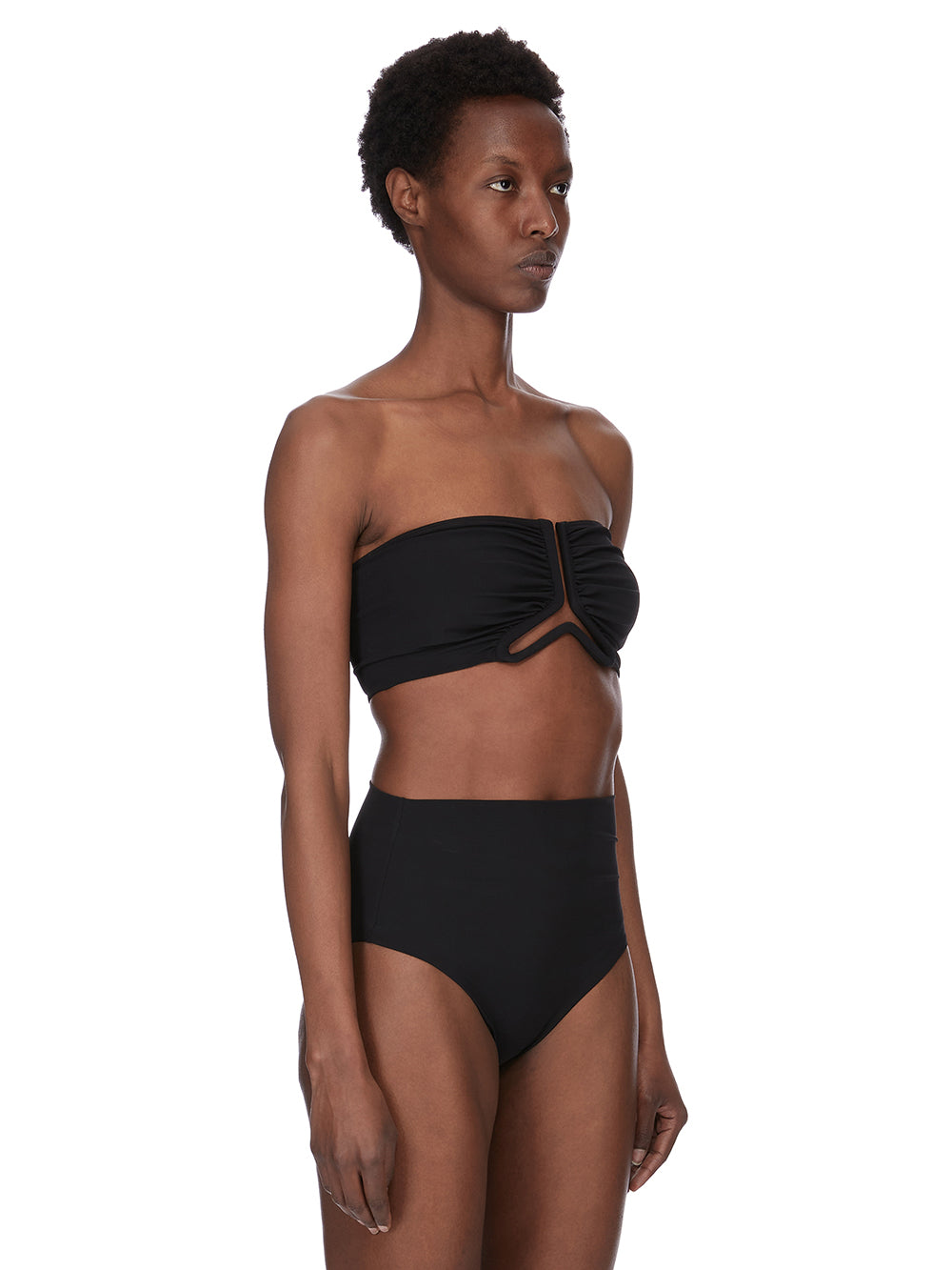 Rick Owens BIKINI TOP ブラック ALLANAH BIKINI TOP| RICK OWENS