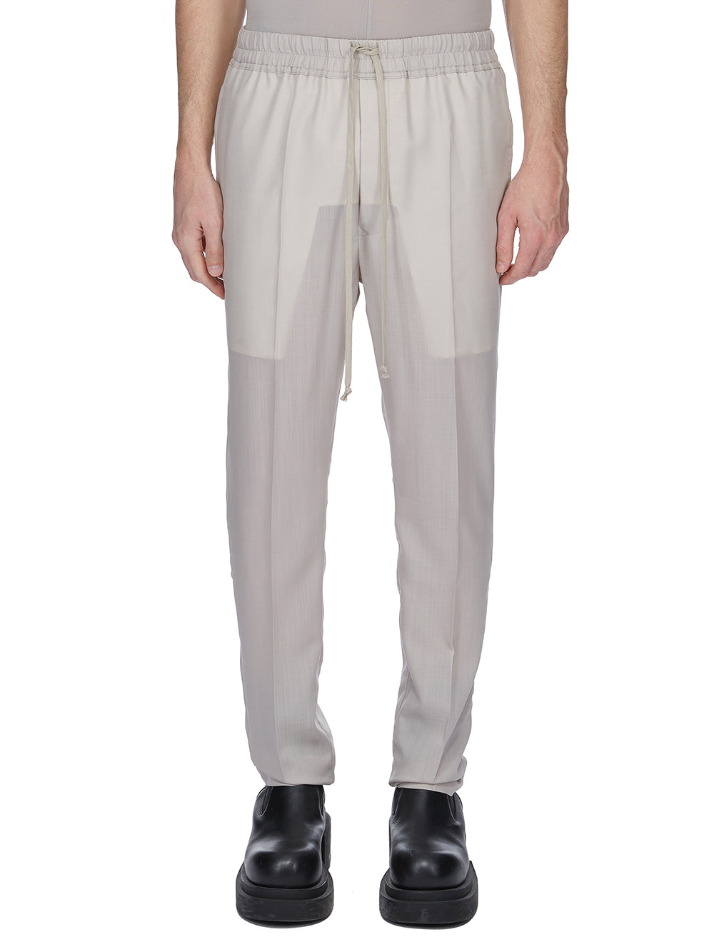 DRAWSTRING SLIM LONG| RICK OWENS