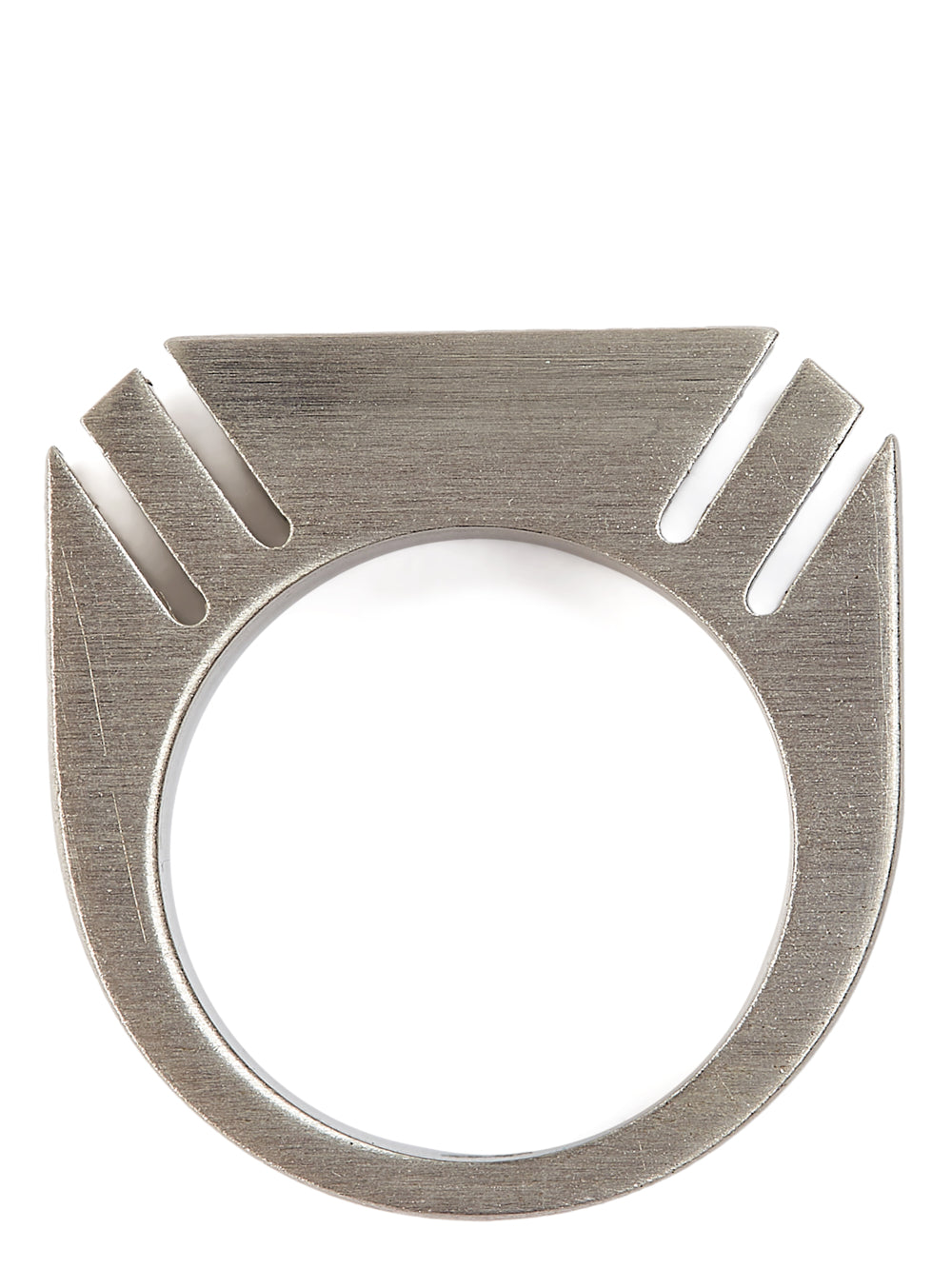 CUT BEVELED RING| RICK OWENS