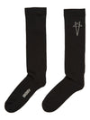 DA01F4468_SOCKC_908 | PENTAGRAM KNEE HIGH SOCKS