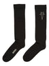 DA01F4468_SOCKC_908 | PENTAGRAM KNEE HIGH SOCKS