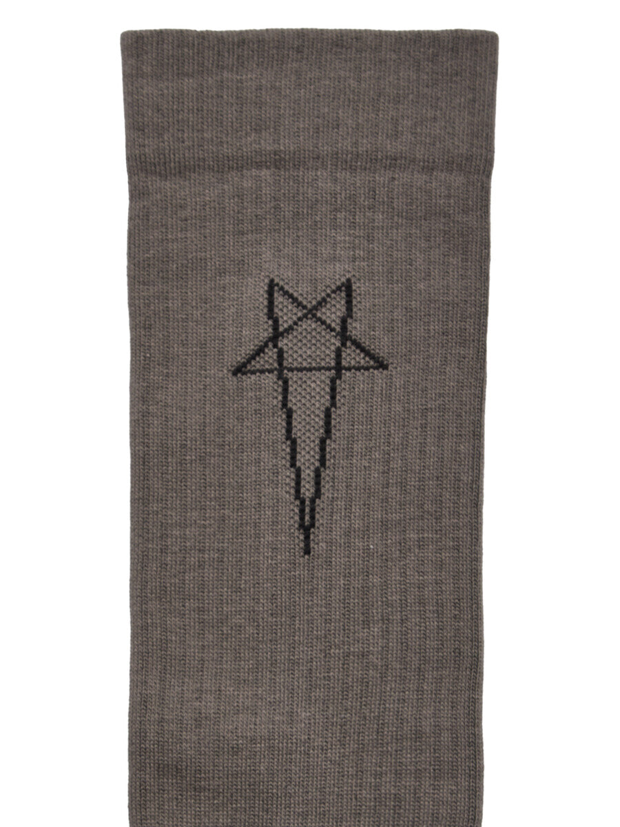 DA02F6468_SOCKC_7809 | PENTAGRAM KNEE HIGH SOCKS
