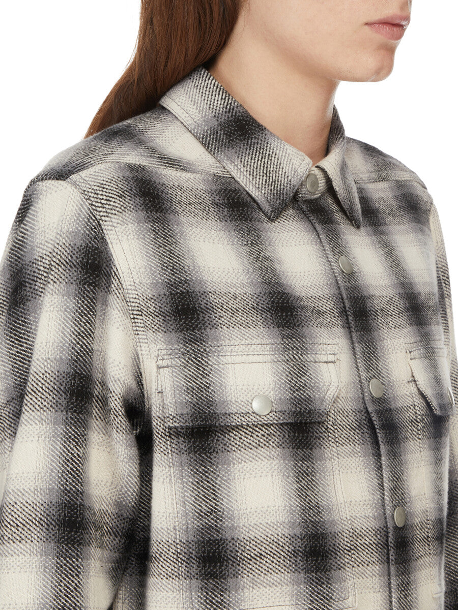 CROPPED OUTERSHIRT| RICK OWENS
