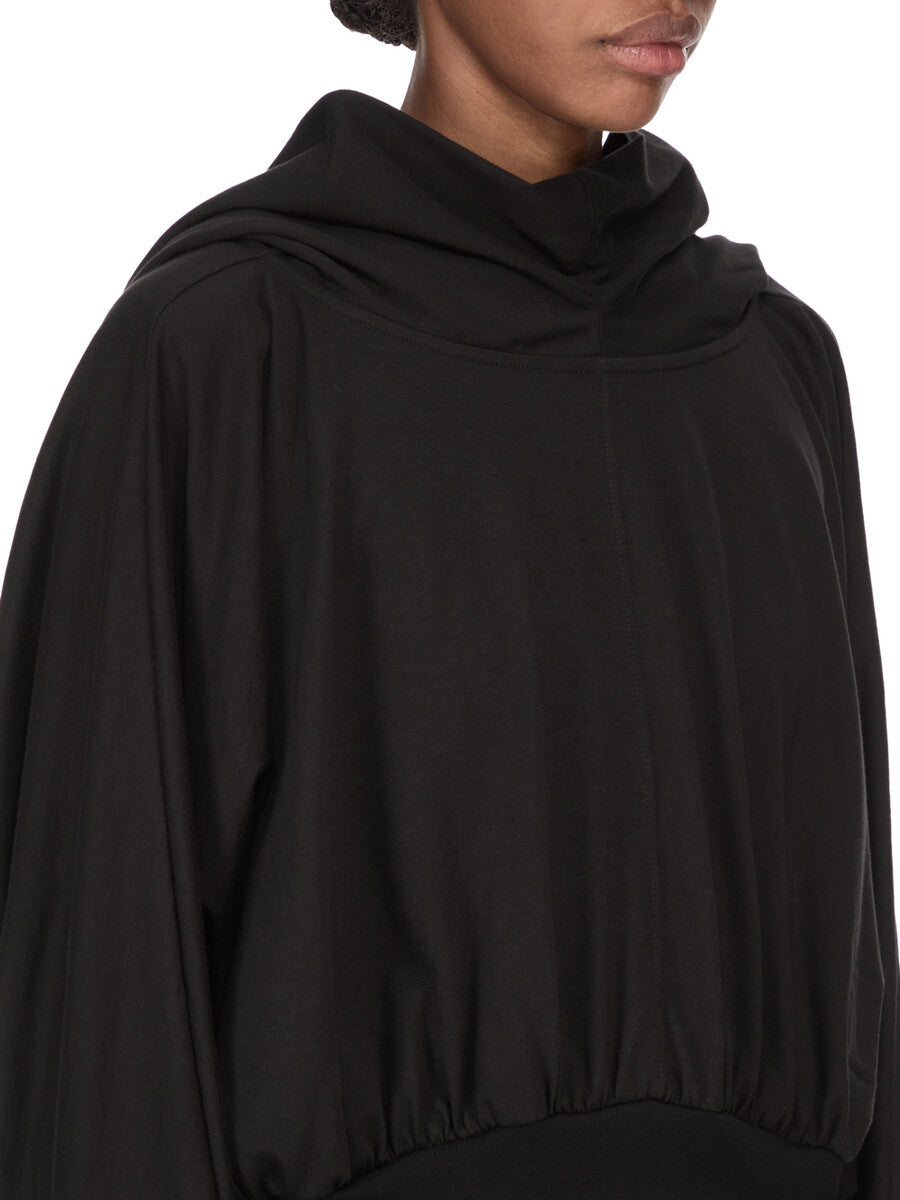 CROPPED HOODED TOP| RICK OWENS