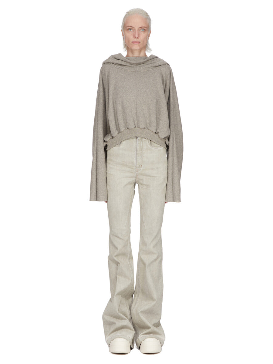 パンツ Rick Owens 25SS bolan bootcut 27 Rick Owens Bolan Bootcut in Reconstructed Black and Hustler