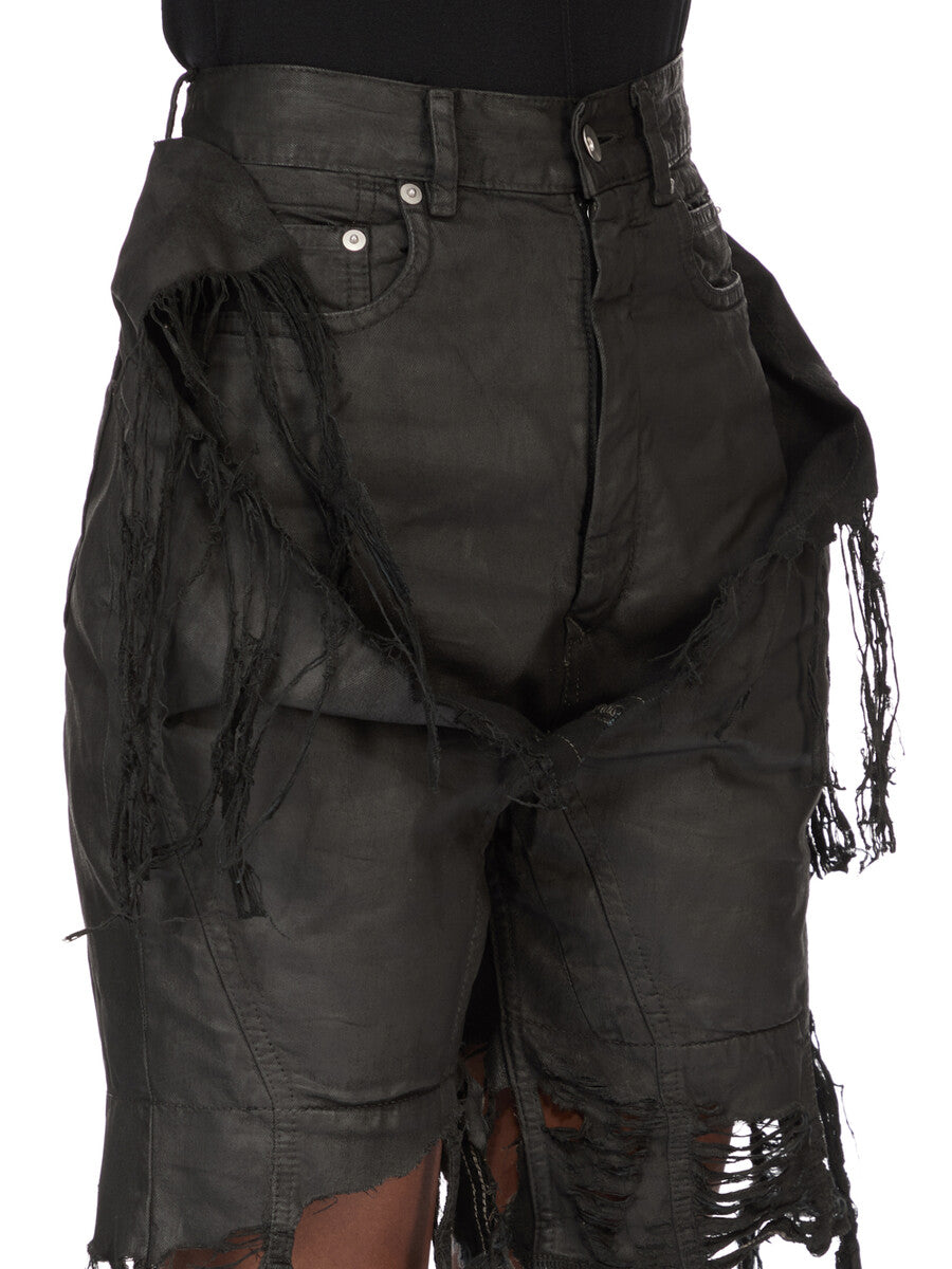 DS01F4314_DBKSH_09 | SLIVERED TIGHT CUT OFFS