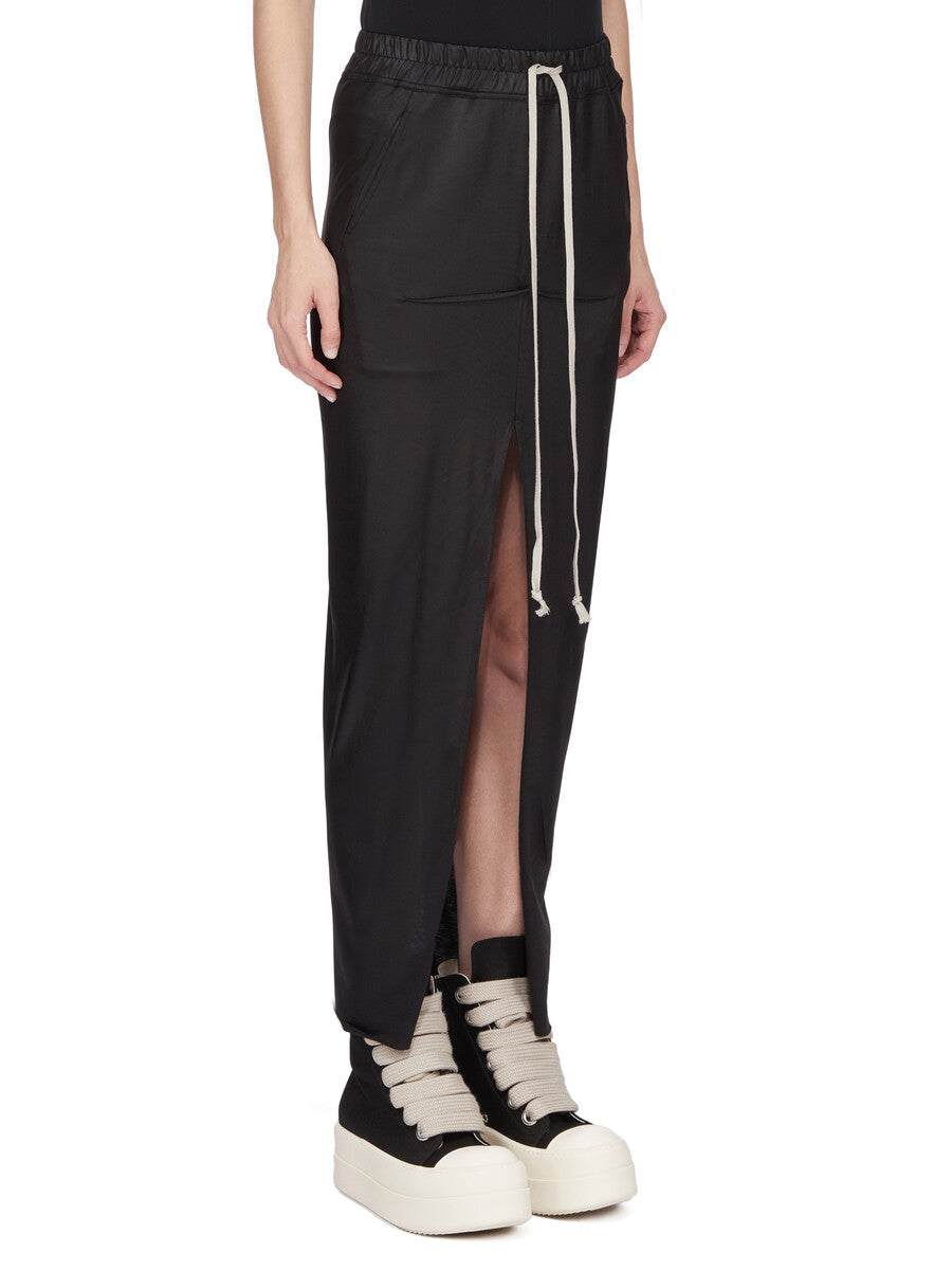 PULL ON SLICED PILLAR SKIRT| RICK OWENS