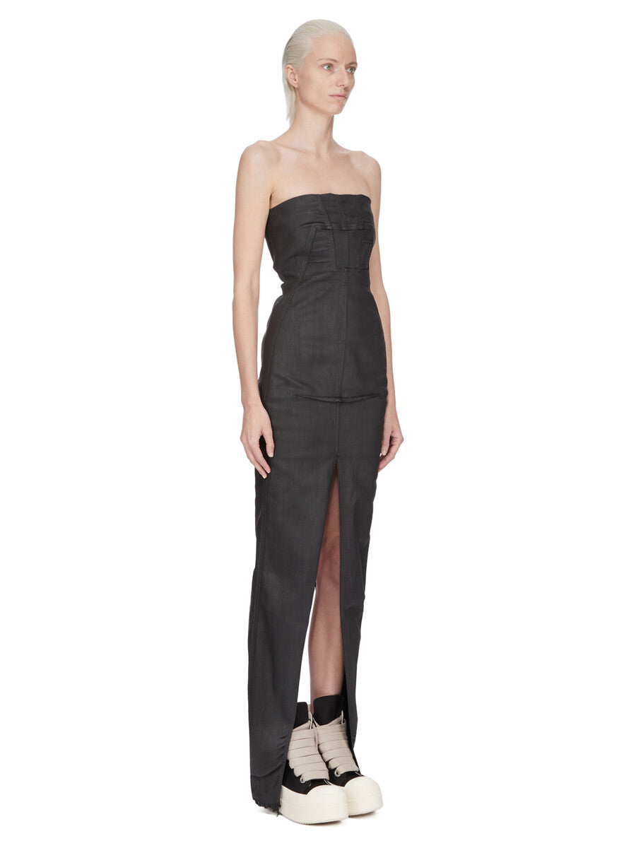 SLICED BUSTIER DRESS| RICK OWENS