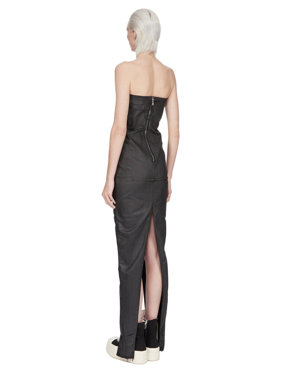 DS01F4514_Sdbk_09 | Sliced Bustier Dress