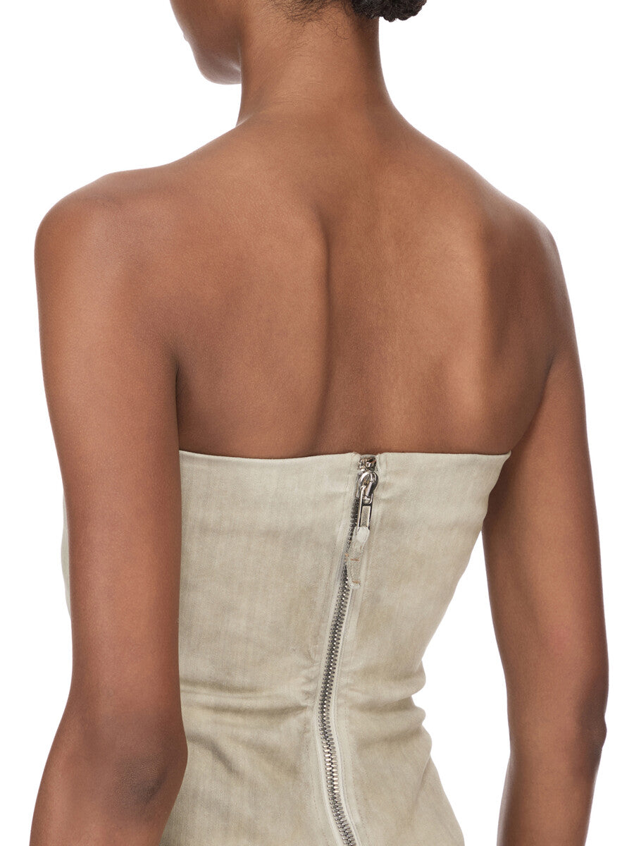 SLICED BUSTIER DRESS| RICK OWENS