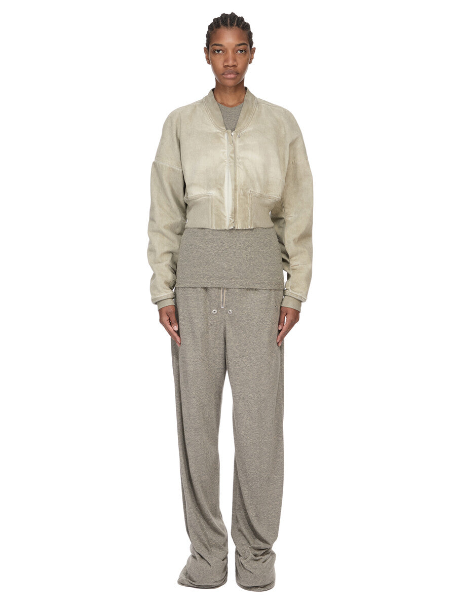 Rick Owens コットン　トップス FLIGHT JKT CROPPED| RICK OWENS