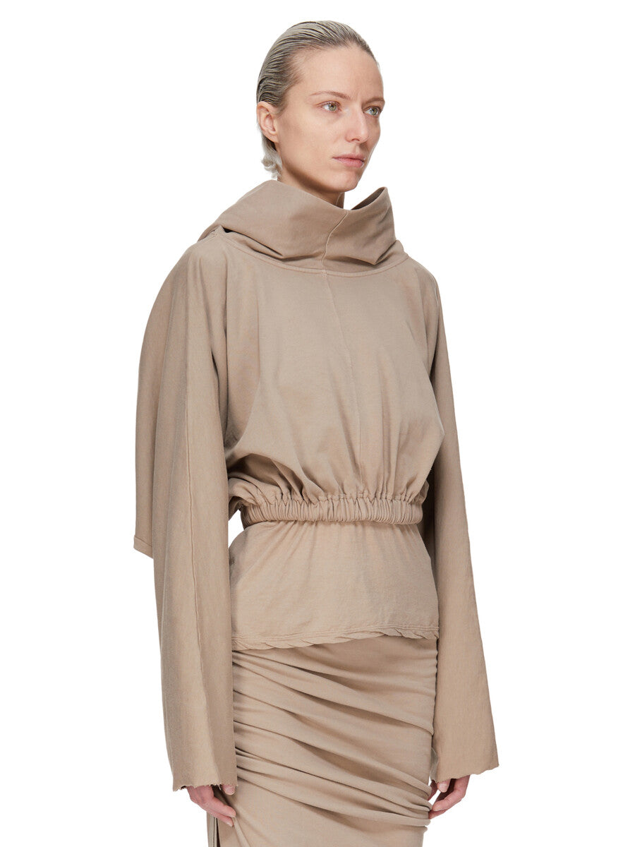 DS02E7236_RIG_88 | CROPPED HOODED TUNIC