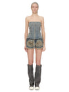DS02F6127_SDMI_56 | SPLINTERED BUSTIER TOP