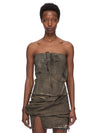 DS02F6127_SDRKCM_34100 | SPLINTERED BUSTIER TOP