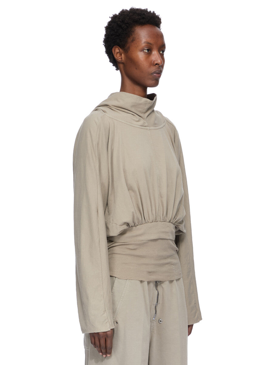 CROPPED HOODED TOP| RICK OWENS