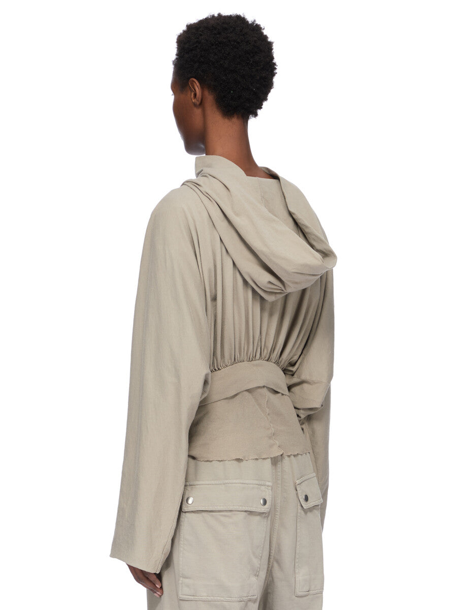 CROPPED HOODED TOP| RICK OWENS