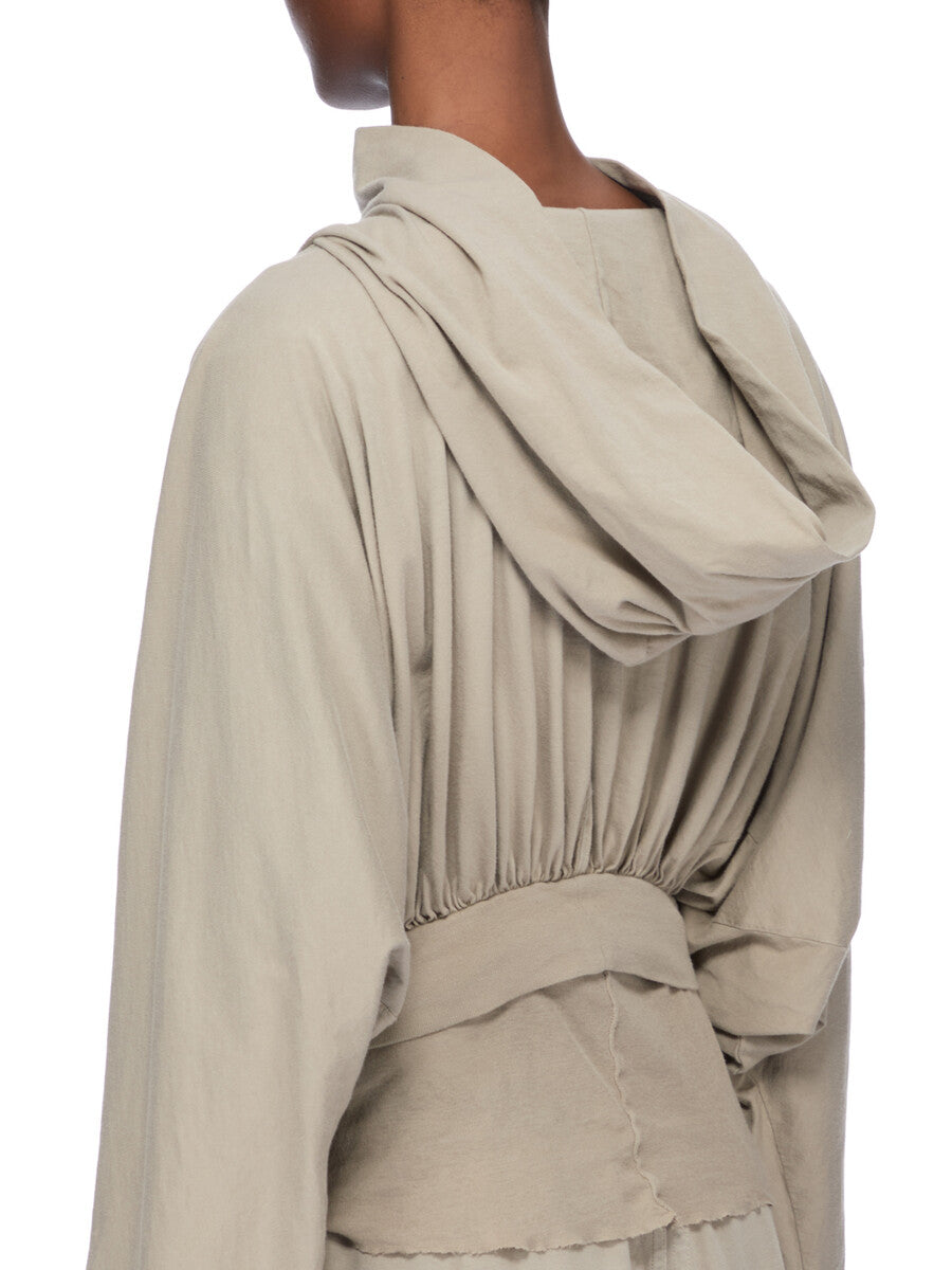 CROPPED HOODED TOP| RICK OWENS