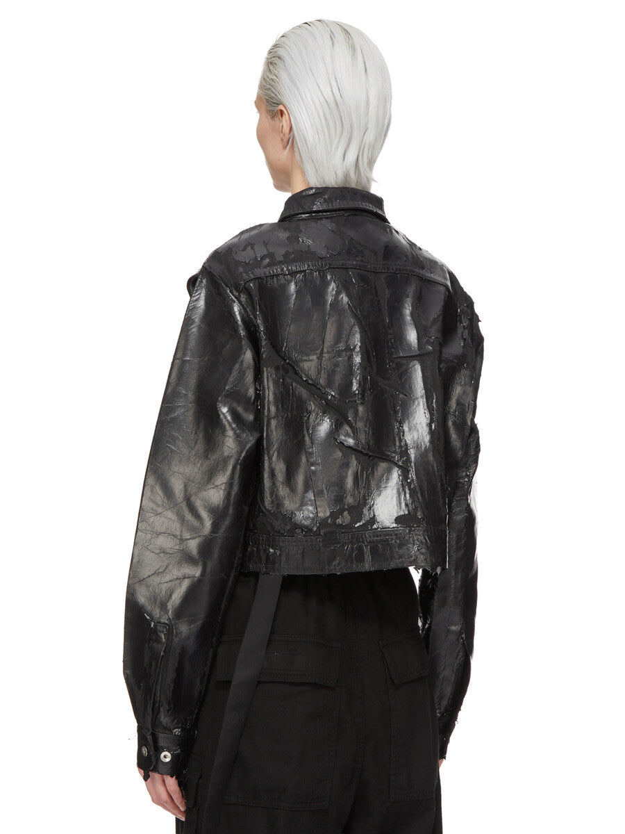 DS02F6702_BMC_09 | CAPE SLEEVE CROPPED OUTERSHIRT