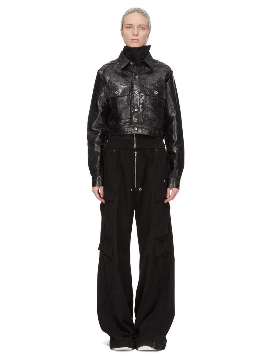 DS02F6702_BMC_09 | CAPE SLEEVE CROPPED OUTERSHIRT