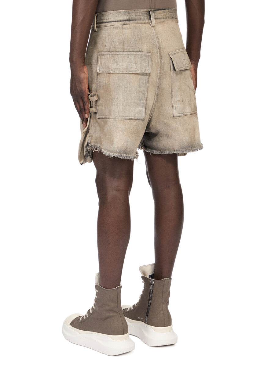 Stefan Cooke Spangle shorts ポーカーズカンティス着用 STEFAN CARGO SHORTS| RICK OWENS