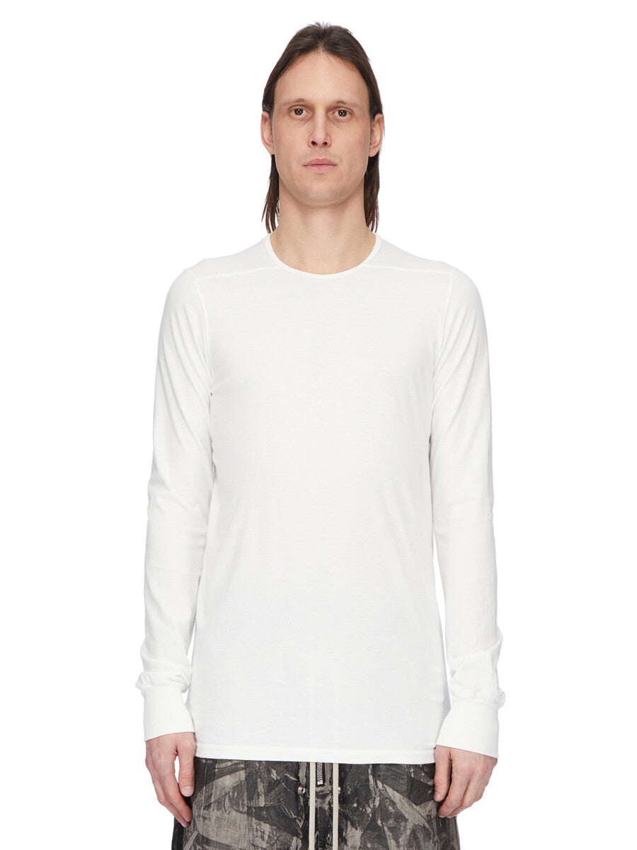 ♪送料無料★Rick Owens★長袖カットソー★2022SS★白★XS♪ LEVEL LS T| RICK OWENS