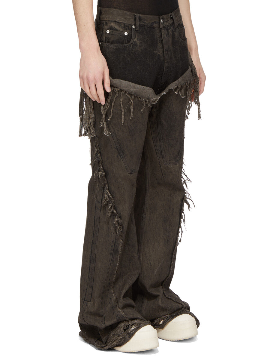 DU02F6359_DRKSH_34 | SLIVERED BOOTCUT