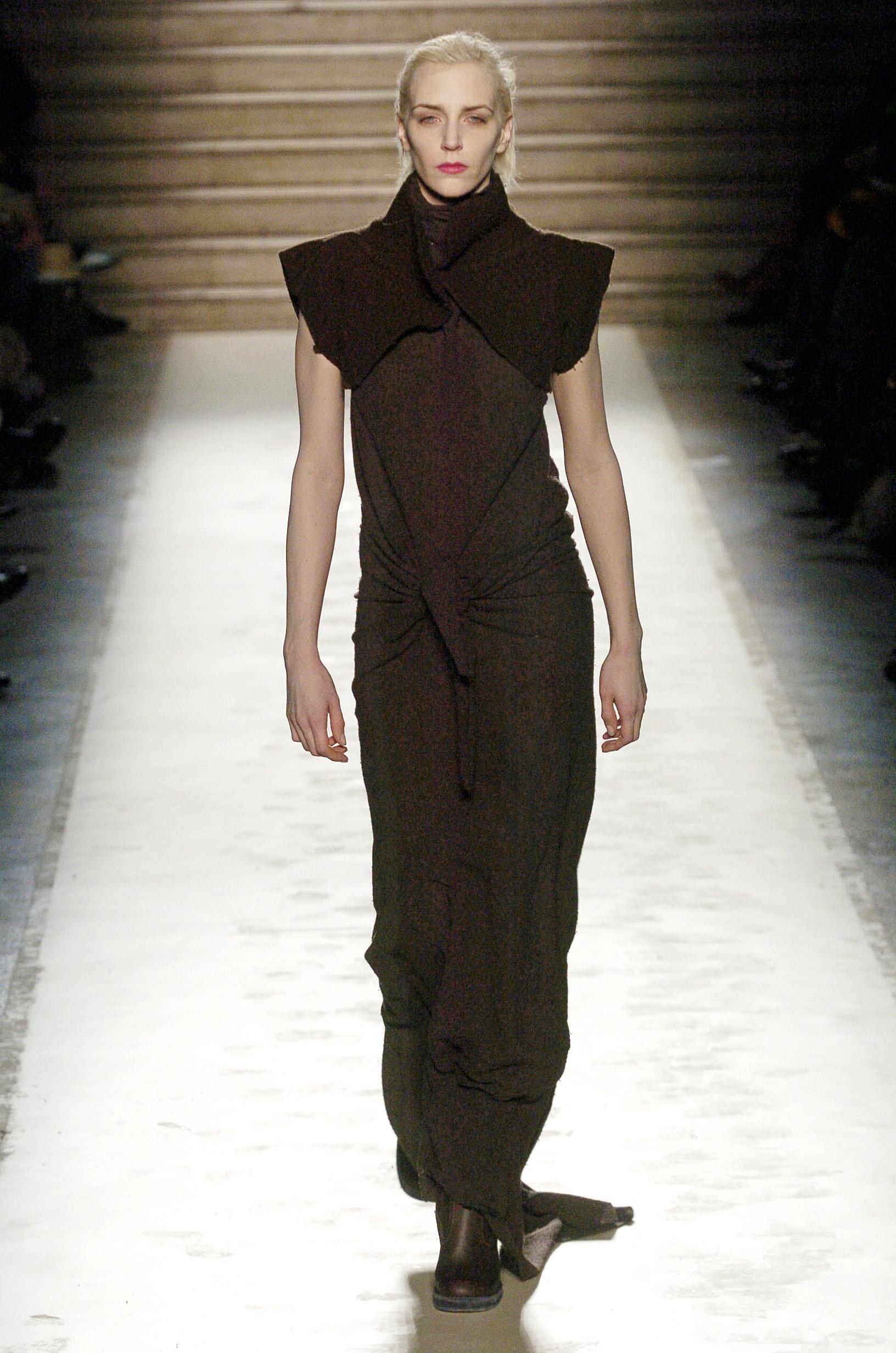 ワンピース FW05 Rick Owens 'MOOG' dress RICK OWENS | OFFICIAL WEBSITE
