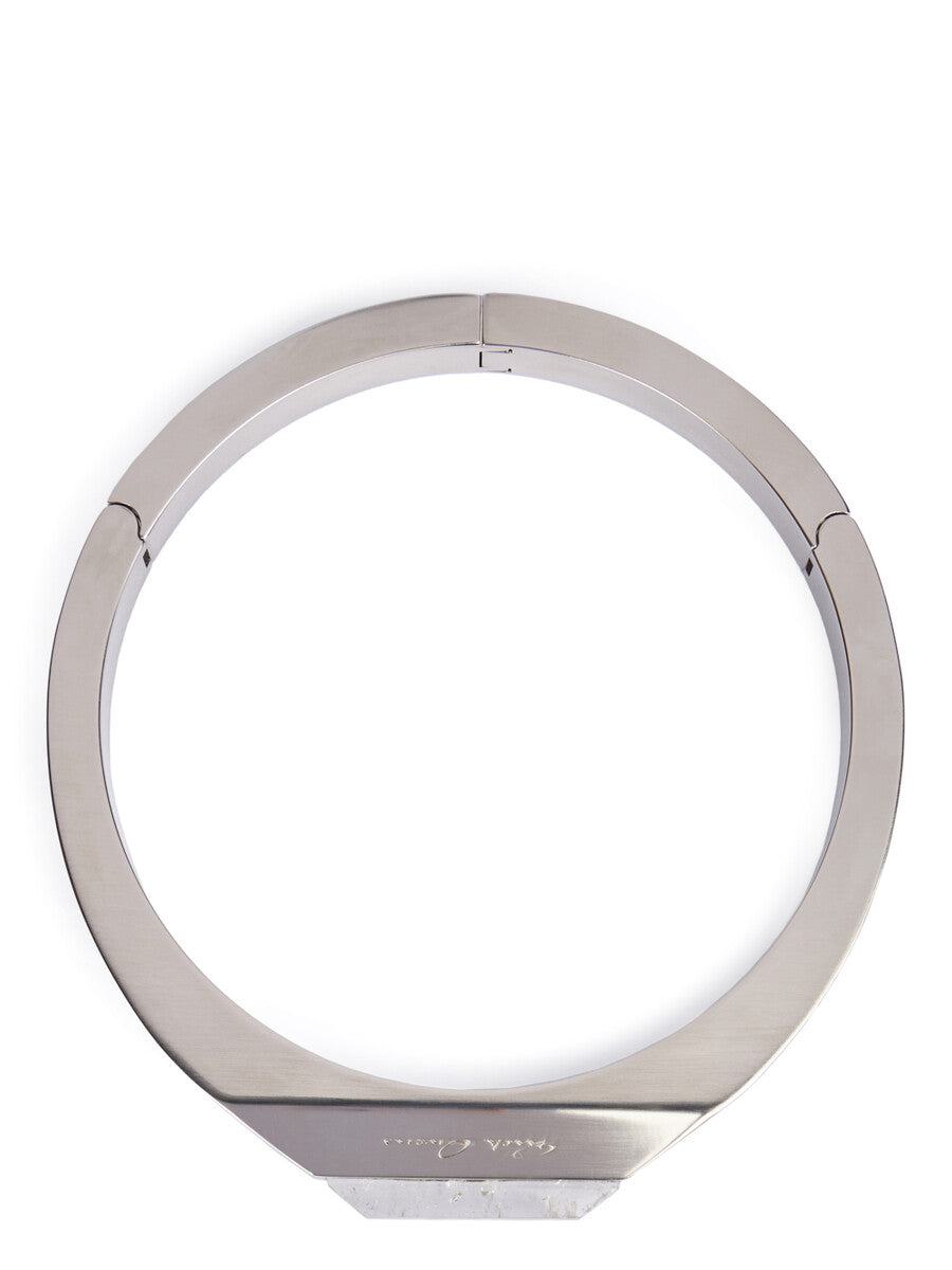 CRYSTAL BEVELED CHOKER| RICK OWENS