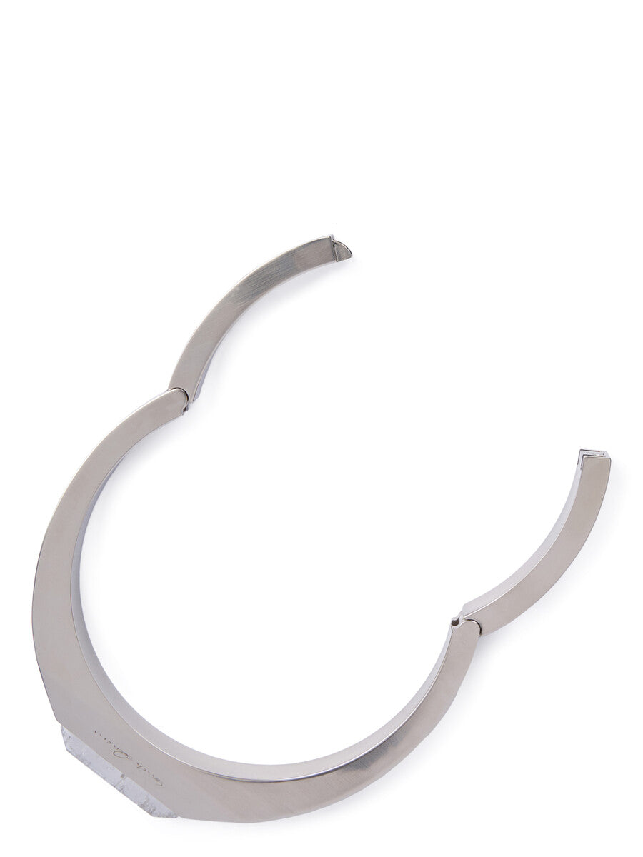 CRYSTAL BEVELED CHOKER| RICK OWENS