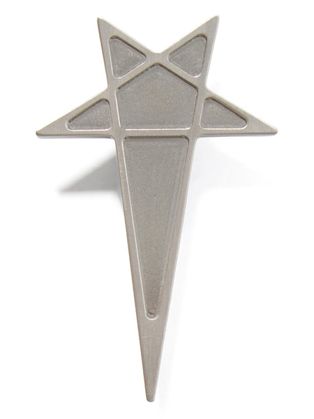 PENTAGRAM LAPEL PIN| RICK OWENS