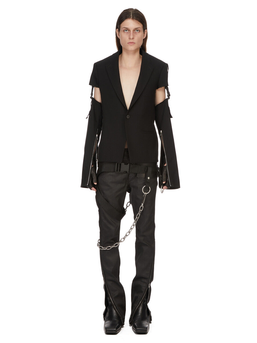 格安‼️レザーポッズ極美品‼️Rick Owens LLP RU01D3384 VEGA JEANS| RICK OWENS