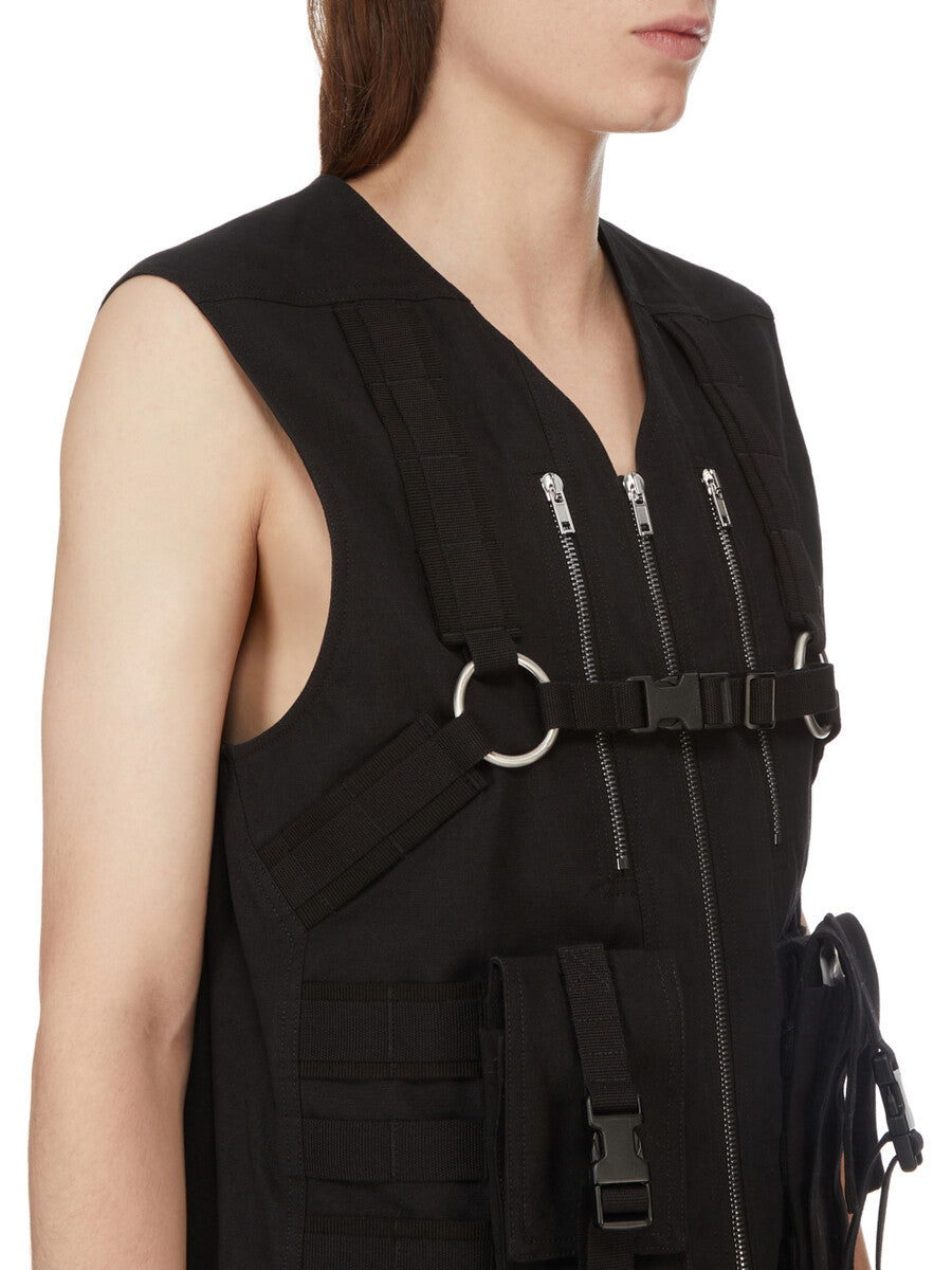 BLIXA UTILITY VEST| RICK OWENS