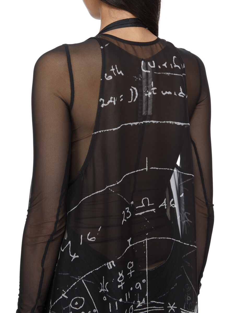 SLICED PONY TANK LONG| RICK OWENS