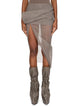 RO01F6376_TU_34 | DRAPED CALF SKIRT