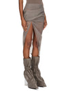 RO01F6376_TU_34 | DRAPED CALF SKIRT