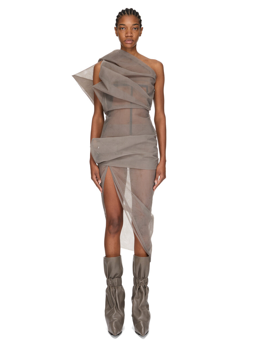 RO01F6376_TU_34 | DRAPED CALF SKIRT