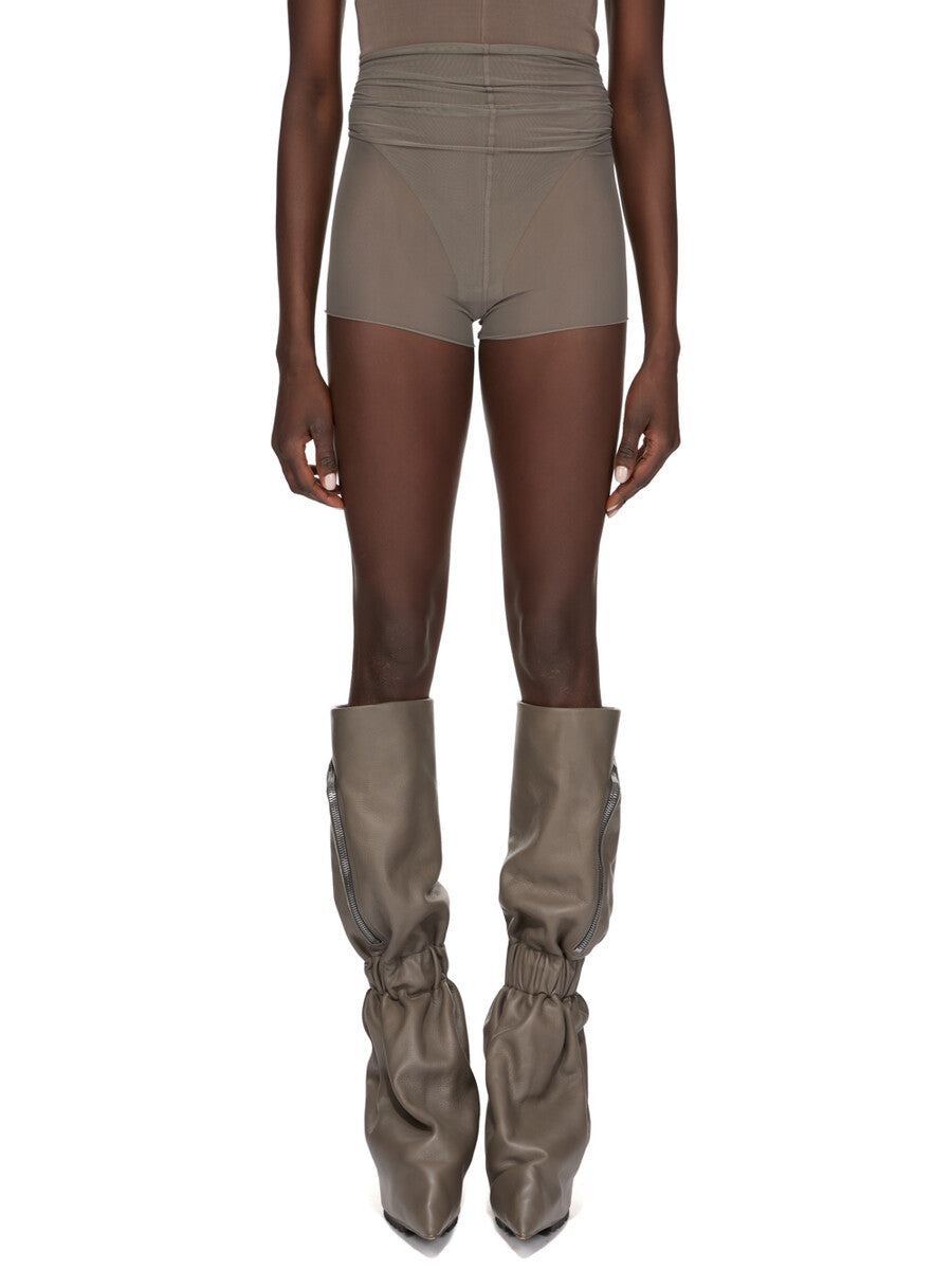 RO01F6395_TUS_34 | HIGH WAISTED STRETCH SHORTS