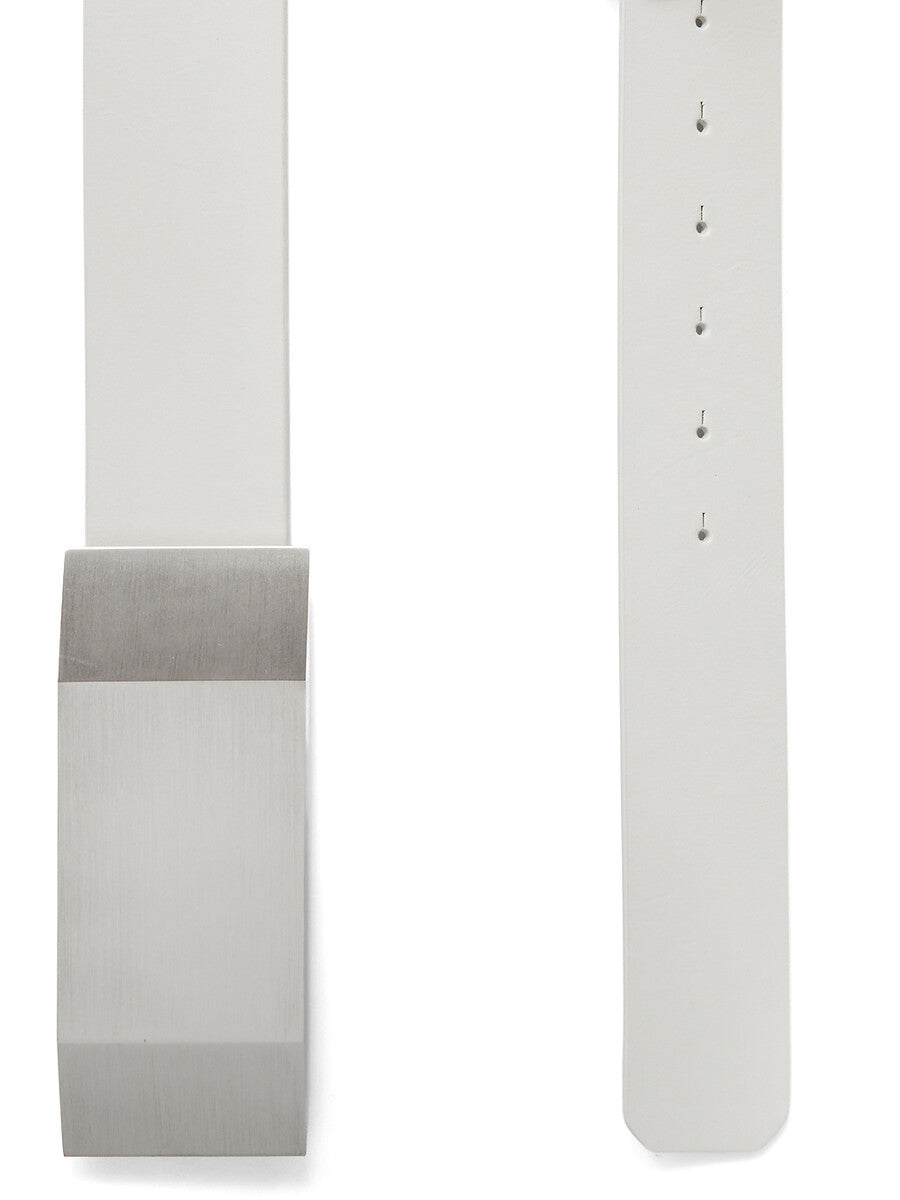 BIG BEVELED BUCKLE BELT| RICK OWENS