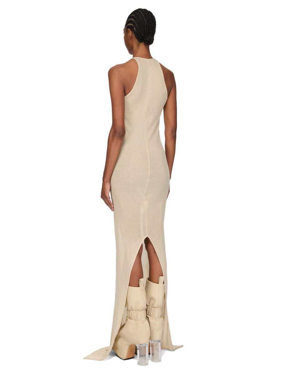 rick owens ribbed tank dress Rick Owens DRKSHDW Ribbed Tank Midi Dress