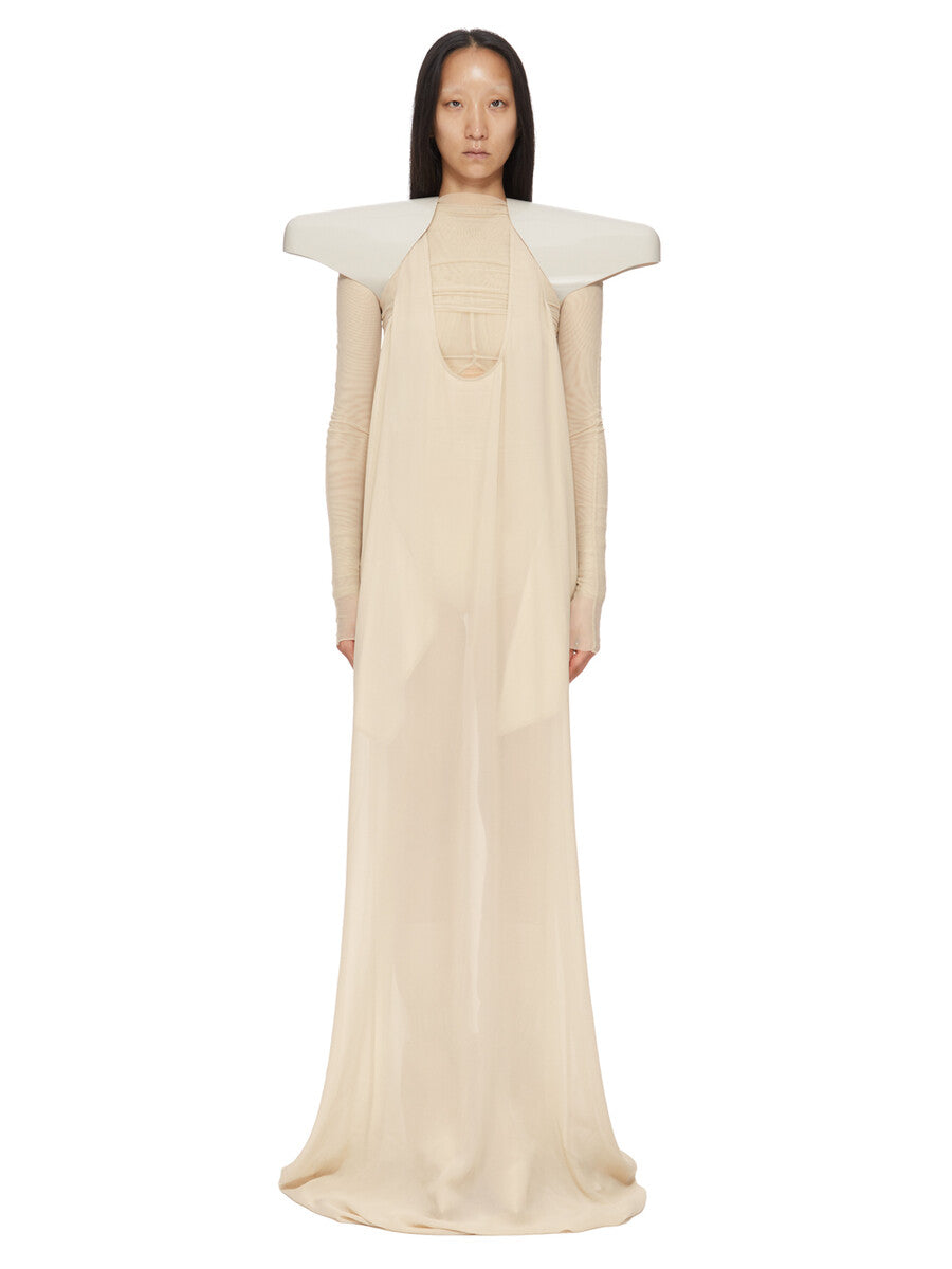 rick owens white dress TANK GOWN| RICK OWENS