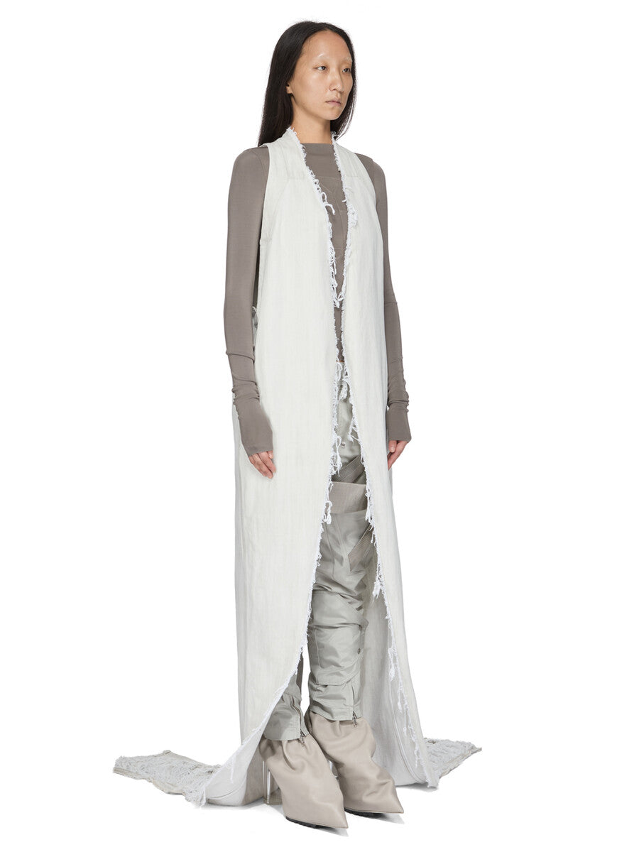 Rick Owens シルクロングスリーブ SILVER38 SL CYCLOPS COAT LONG| RICK OWENS