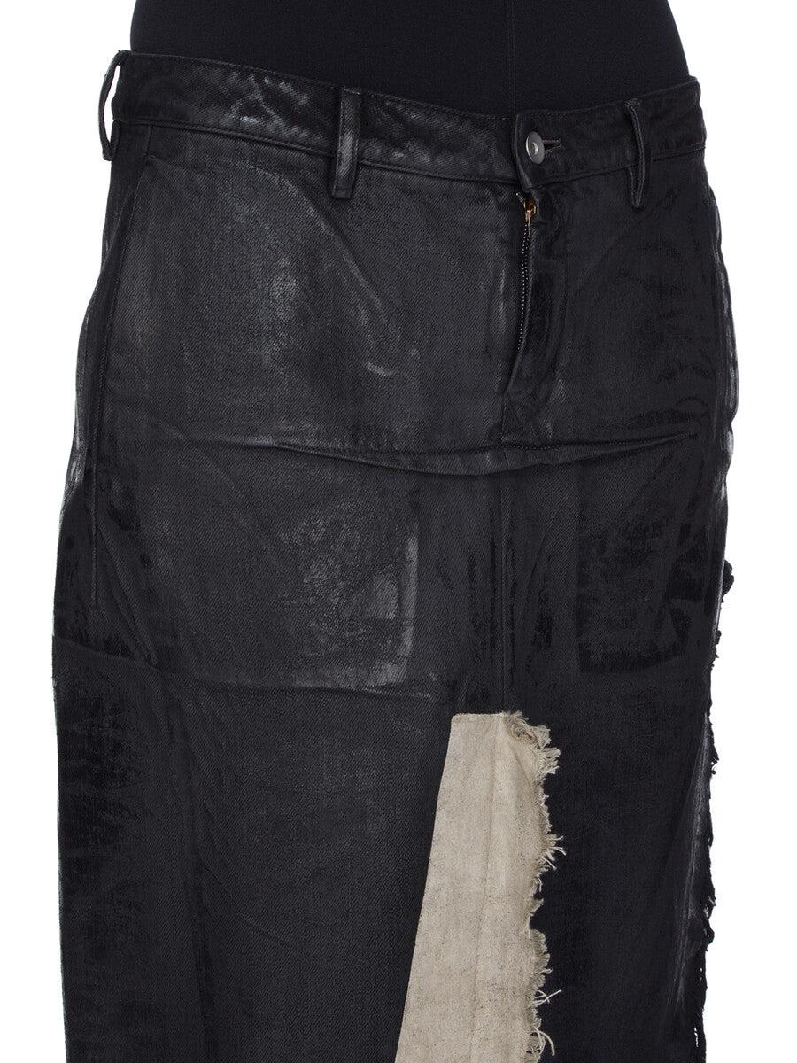 RO02E4393_BMC921_0921 | DENIM SLICED SKIRT