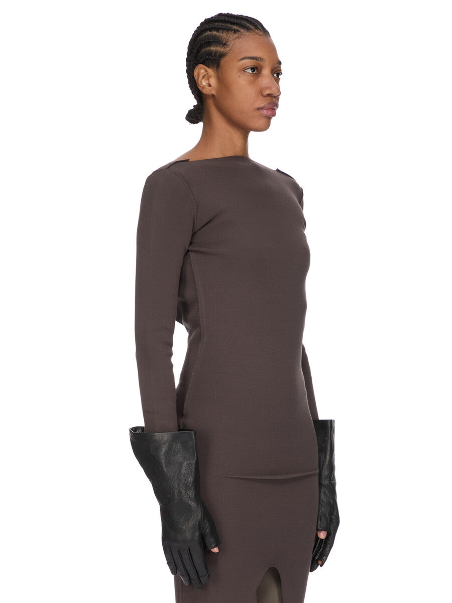 RO02F5452_LBK_09 | FLARED GLOVES