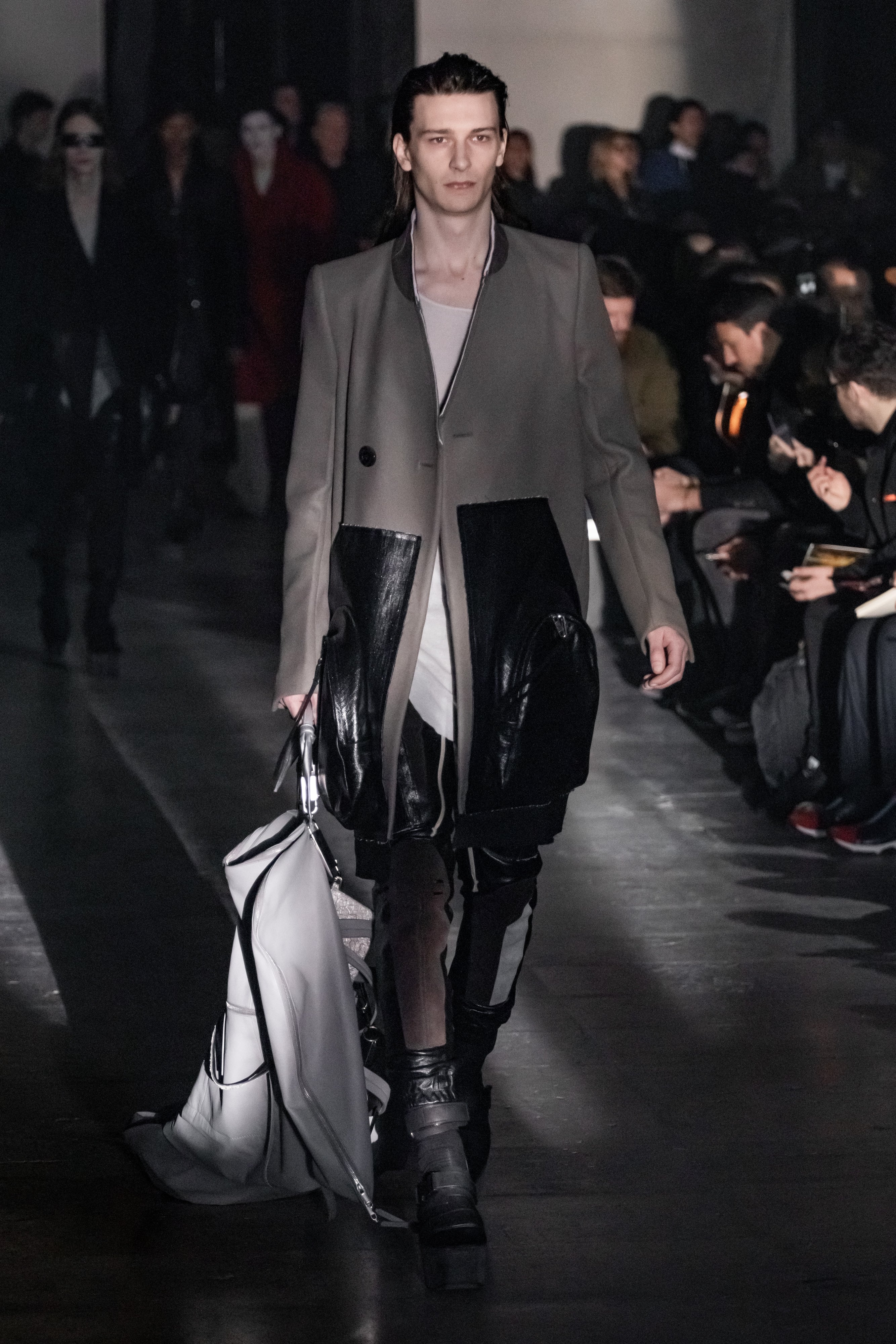 Rick Owens 19F/W PADDED LARRY COAT 48