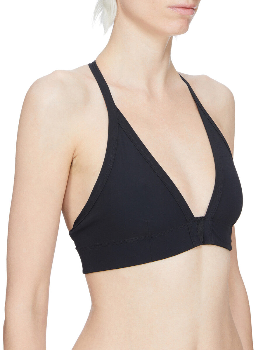 Rick Owens BIKINI TOP ブラック Rick Owens Black Twist Bikini Top Rick Owens