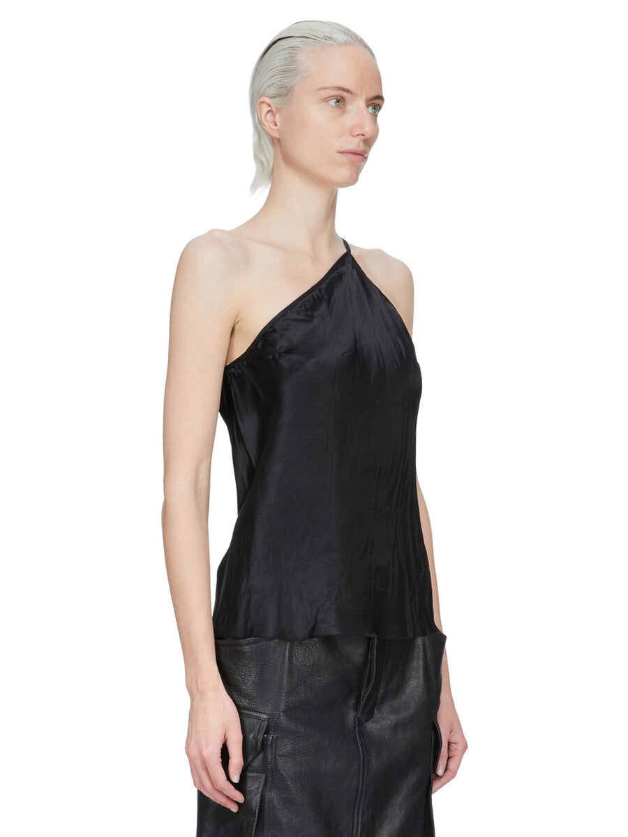 ONE SHOULDER SLIP TOP| RICK OWENS