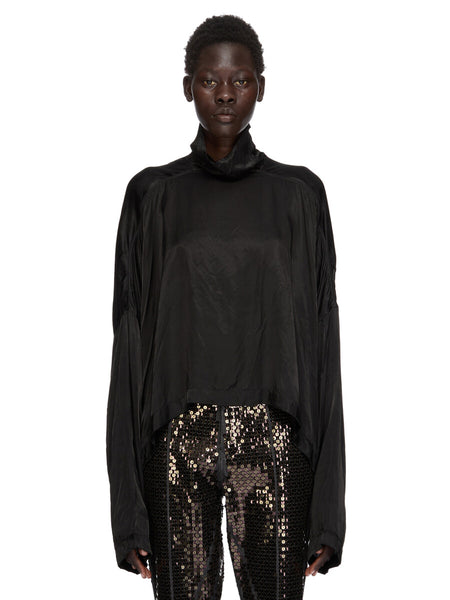 トップス rick JUMBO TABARD CROPPED TOP| RICK OWENS
