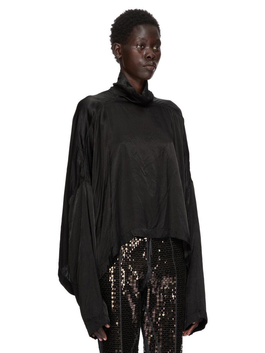 JUMBO TABARD CROPPED TOP| RICK OWENS