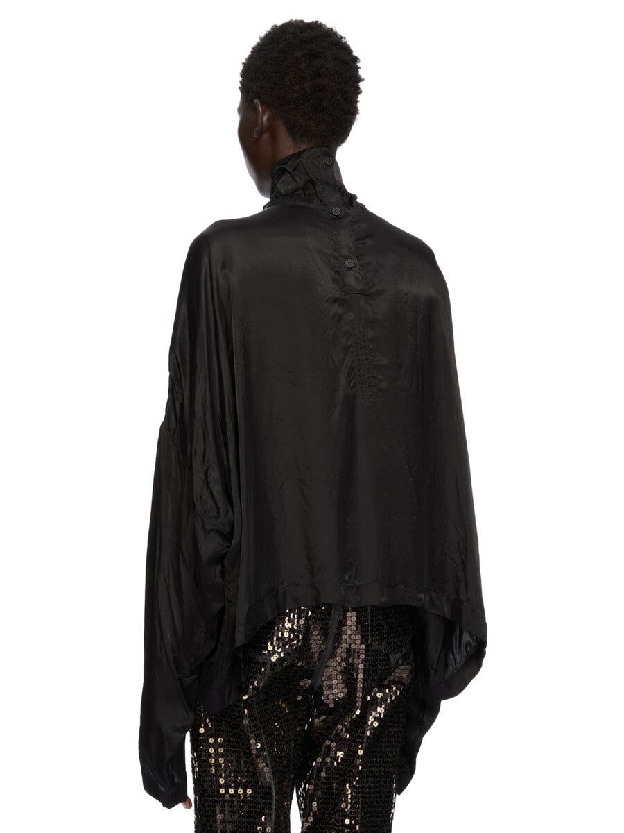 JUMBO TABARD CROPPED TOP| RICK OWENS